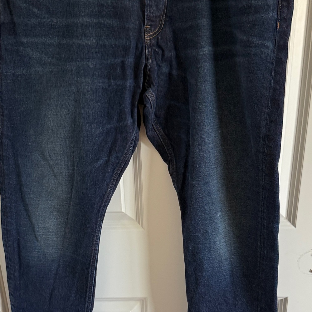 Bonobos Athletic Dark Blue Jeans Waist 39 Inseam 28 - Picture 3 of 7